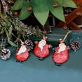 thumbnail image 6 of 6pcs Resin Snowman Santa Christmas Tree Ornament Xmas Holiday Hanging Ornaments Decoration, 6 of 7