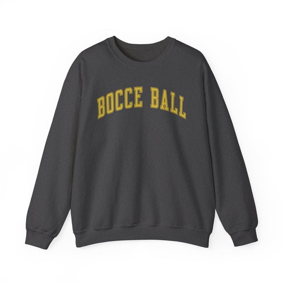 Bocce Ball Sweatshirt Gifts Crew Neck Shirt Long Sleeve Unisex