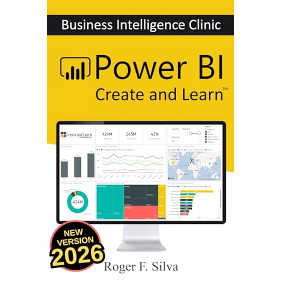 Pre-Owned Power BI - Business Intelligence Clinic: Create and Learn, 9781726793216, 1726793214, Paperback,
