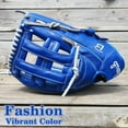 thumbnail image 2 of Beoub Baseball Softball Glove Full Grain Leather Youth Adults Mens Women 11.5 Inch Right Handed Throw H Web Infield Fielding Mitts Junior Youth Fastpitch Slowpitch Glove Gifts, 2 of 7
