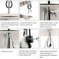 thumbnail image 4 of CES Kitchen Faucet with Pull Down Sprayer Brushed Nickel, High Arc Single Handle Kitchen Sink Faucet with Deck Plate, Commercial Modern rv Stainless Steel Kitchen Faucets, 4 of 9