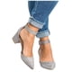 thumbnail image 4 of Zapatos puntiagudos para mujer, sandalias cómodas, informales, cómodas, tacones altos, sandalias Wmkox8yii  hfjk4540, 4 of 6