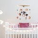 thumbnail image 1 of Móvil de bebé para cuna, móvil de cuna de bebé para y niñas, decoración de guardería Boho para decoración colgante de dormitorio infantil Salvador Móvil de cuna, 1 of 10