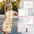 thumbnail image 4 of Shadoumai Girls Athletic Dress Sleeveless Tennis Dress for Girls Golf Outfit Half Zipper Tank Dresses with Pockets,Athletic Tennis Girls Dress 5T, 4 of 6