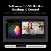 YOLOLIV YoloCam S3, 4K Streaming Webcam, 1/1.3 Sensor, PDAF Autofocus, Uncompressed 4K, 4X Zoom, for Mac/PC