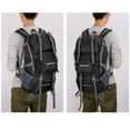 thumbnail image 2 of Mochila de senderismo y acampada de 45 l, gran capacidad, para montañismo, impermeable, para viajes, 2 of 5