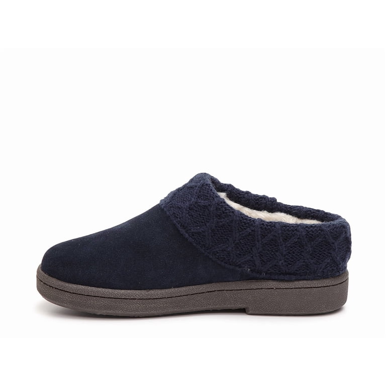 Clarks Womens Suede Leather Comfort Clog Knitted Collar  display picture 3