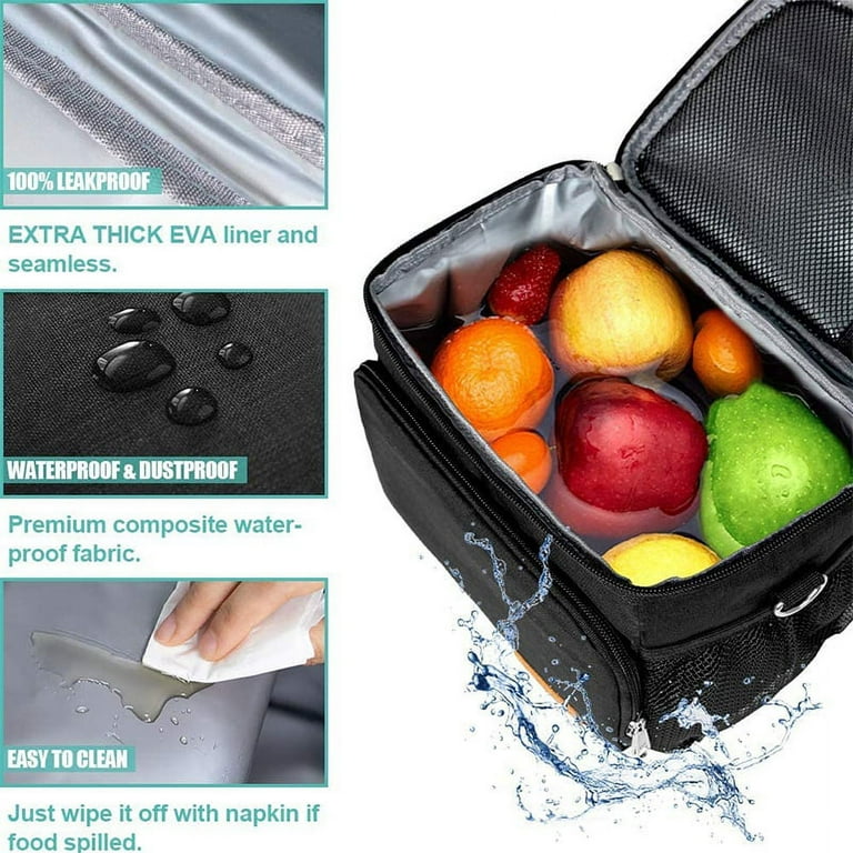 RTIC Ice Lunch Bag, Freezable For Women, Men and Kids, Reusable