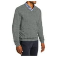 thumbnail image 4 of Yellow Rooster Men's V-Neck Male Outerwear Sweater Medium Heather Grey 2XL, 4 of 6