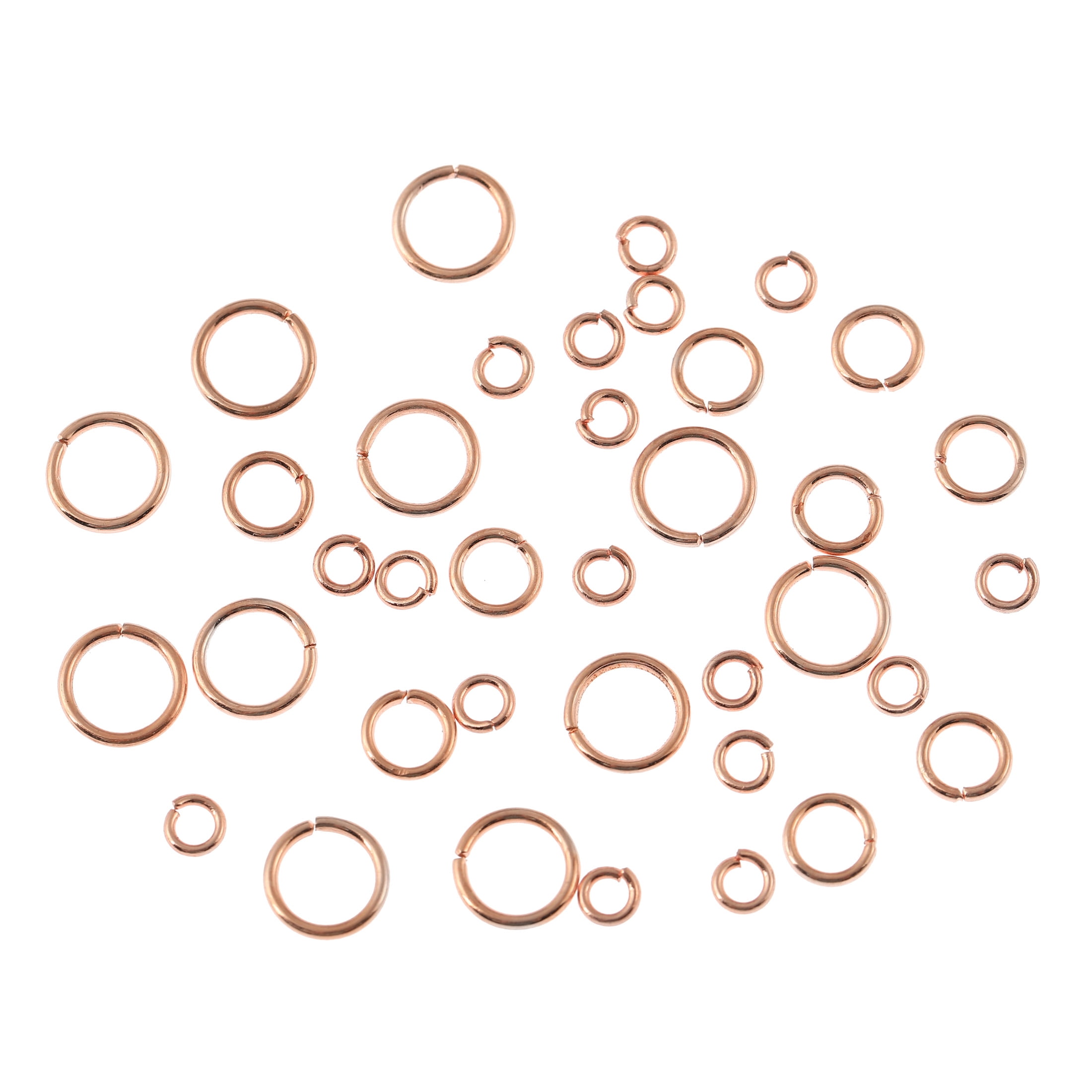 Brown Jump Rings by Bead Landing – 432 Pieces Each (5,184 Total) in Multiple Sizes for Jewelry Making - 12 Pack