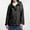 Black, variant on Womens Rain Coat - Lightweight Water Resistant Womens Rain Jacket with Hood - Windbreaker Jackets