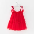 thumbnail image 1 of Robes pour Filles Enfants Robe à Volants en Tulle pour Tout-Petits Robe d'Été pour Filles Robe d'Été pour Filles Vêtements pour Tout-Petits Filles 3-4 Ans, 1 of 3