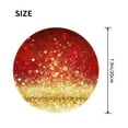 thumbnail image 3 of Disketp Red Gold Glitter Small Mouse Pad 7.9x7.9 Inches,Washable Round Mousepad For Office Laptop Computer,Non-Slip Rubber Base Mouse Pads For Wireless Mouse, 3 of 9