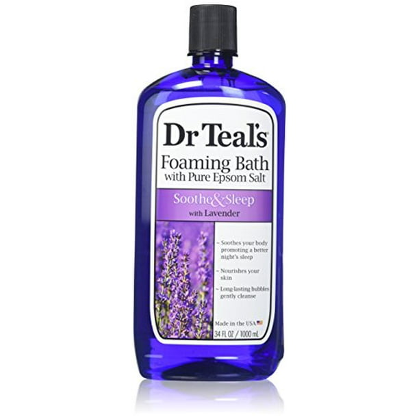 Dr. Teal s Foaming Bath Lavender 34 Fluid OuncePack of 2