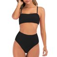 thumbnail image 3 of WREESH Women'S Female Split Swimsuit High Waist Plus Size Swimsuit, 3 of 9