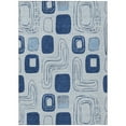 thumbnail image 2 of Addison Rugs Chantille Indoor/Outdoor Transitional Geometric Blue Washable Rectangle Rug, 3' x 5', 2 of 6
