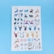 thumbnail image 4 of FELTECHELECTR hoja de pegatinas temporales navideñas: tatuajes decorativos de astas de alce y reno., 4 of 6