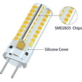 thumbnail image 4 of GY6.35 LED Filament Light Bulb, G6.35 LED 12V, 7W Replacement Halogen Bulb 50W, Warm White 3000K, 360 Beam Angle, for Cabinet Lighting, Non-Dimmable (, 4 of 5