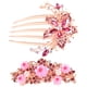 thumbnail image 1 of Peineta para el pelo de boda para novia, accesorios para el cabello de novia de cristal, pieza para el cabello para mujeres y niñas, regalo de vacaciones de Navidad para mujeres MFZFUKR CPB-CJZ1722-5, 1 of 6