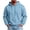 Light Blue, variant on SEROYE Sweatshirts for Men Solid Hooded Long Sleeve Pullover Lightweight Fall Winter Casual Sport Outdoor Tops (XL, Black)
