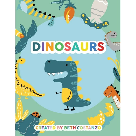 Dinosaurs Activity Workbook for Kids 3-6, (Paperback)