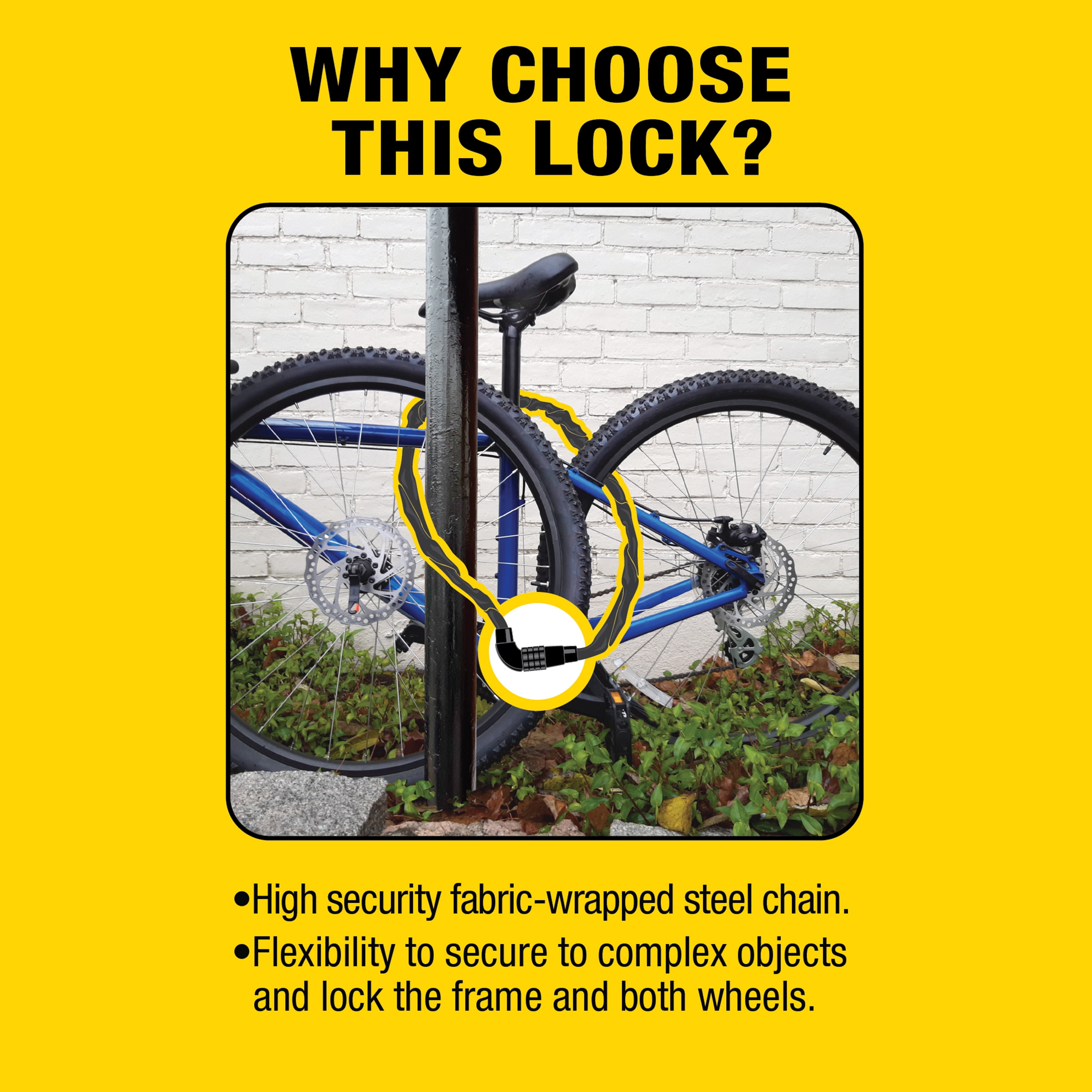 bike chain lock walmart