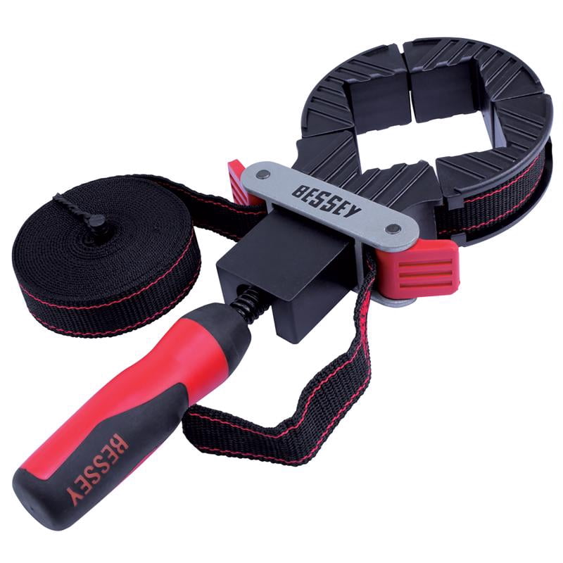 Strap Clamp with 90-Degree Corner Pieces 12 ft. Capacity (D)