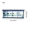 thumbnail image 7 of shamjina 1:64 Scale Parking Lot LED Display Case Car Model Storage Box for Model Cars, 7 of 7