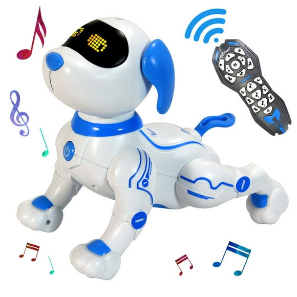 Contixo R3 Robot Dog, Walking Pet Robot Toy, App Controlled Robots for Kids, Remote Control, Interactive Dance, Voice Commands, Bluetooth, Motion Sensor, RC Toy Dog for Boys and Girls