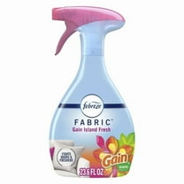 Febreze Fabric Spray Air Freshener, Odor-Fighting Fabric Refresher, Gain Island Fresh, 23.6 fl oz