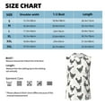 thumbnail image 6 of Fotbe Men's Funny Chicken Print Men's Sleeveless Muscle Tank Tops Casual T-Shirts for Gym Workout Beach-Medium, 6 of 8