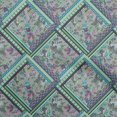 thumbnail image 1 of oneOone Cotton Poplin Gray Fabric Florals Sewing Material Print Fabric By The Yard 56 Inch Wide, 1 of 6