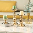 thumbnail image 2 of SDFGTstore Metal Candle Holder Geometry for Creative Candle Stand Bracket Candlestick for Home Wedding Party Romantic Dinner Decor, 2 of 10