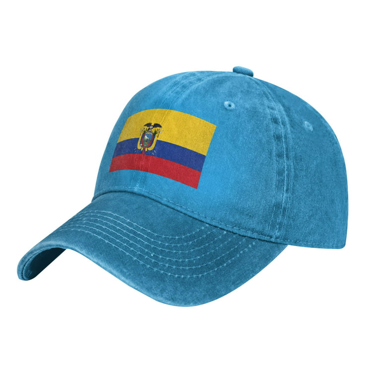 ZICANCN Mens Hats Unisex Baseball Caps-Ecuador Flag Hats for Men Baseball  Cap Western Low Profile Hats Fashion