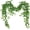 Emerald Green, variant on Artificial Willow Leaves Vine Twigs 2Pcs 6Ft Fake Hanging Plant Silk Willow Leaf Ivy Garland Faux Italian Ruscus Greenery Indoor Outdoor Wedding Arch Jungle Beach Party Garden Decor