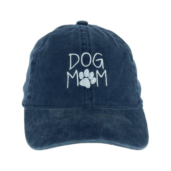 David & Young Dog Mom Embroidered Baseball Cap (Women's)