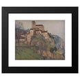 thumbnail image 2 of Henri Martin 18x15 Black Modern Framed Museum Art Print Titled - Saint-Cirq-Lapopie, 2 of 5