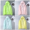 thumbnail image 2 of Women Summer Sun Protection Jacket Long Sleeve Full Zip Up Hoodie UV Shirts Outdoor Fishing Hiking Lightweight Sunblock Coat with Pockets, 2 of 19