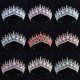 thumbnail image 2 of Zhuge Tiara de boda para novia, diadema de princesa, corona nupcial, joyería para el cabello con diamantes de imitación de cristal, decoración para novia, cumpleaños, graduación, boda (rosa), 2 of 4