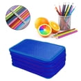 thumbnail image 3 of Estuche Gloria Estuche para lápices Estuche ígrafos 4 capas Azul B, 3 of 9