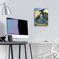 thumbnail image 4 of Epic Art 'Toluca Mexio Fountain Eagle Firmado' by Pedro Gavidia, Acrylic Glass Wall Art, 12"x16", 4 of 8