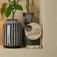 thumbnail image 2 of Jamie Young Co Crescent Marble Stand Cream, 2 of 6