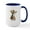 White/Navy Inside, variant on CafePress - Old Goat Fun Quote For Him Mugs - 15 oz Ceramic Large White Novelty Mug