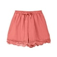 thumbnail image 3 of Mgmyaa Girls Shorts Summer Elastic Waist Fashion Lace Hotpants for Kids, 3 of 8