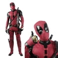 thumbnail image 5 of Disfraz de soldado muerto 3 Wade para cosplay, nuevo disfraz de batalla rojo de alta calidad, atuendo para fiesta de Halloween, accesorios con botas, cinturón y máscara, 5 of 5