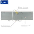 thumbnail image 3 of Awoco FM-1509SA1-M 36" Super Power 2 Speeds 1200 CFM Indoor Air Curtain with an Easy-Install Magnetic Door Switch, 3 of 8