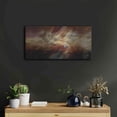thumbnail image 6 of Luxe Metal Art 'Crimson Fire VI' by David Manlove, Metal Wall Art, 24"x12", 6 of 7