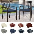 thumbnail image 5 of Outdoor Chair Cushions Set of 2, Water Resistant Patio Seat Cushions with Ties 20x18.5x1.6 Inch, Fade Resistant Slipcovers for Garden Patio Furniture Wicker Chairs Bench, 5 of 5