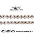 thumbnail image 4 of Niche 420 Drive Chain 110 Links O-Ring With Master Link for Motorcycle 519-CDC2399H, 4 of 8