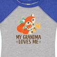 thumbnail image 4 of Inktastic Grandma Loves Me Woodland Fox Boys or Girls Baby Bodysuit, 4 of 5
